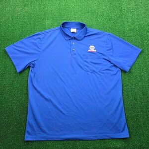 NAPA Auto Parts Polo Shirt Unisex Large/XL Blue Employee Uniform Work wear